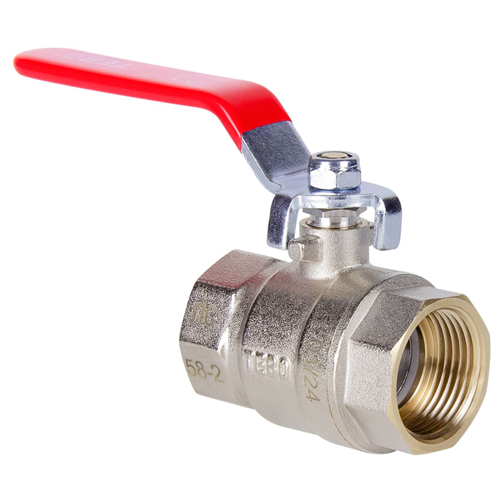 Кран шаровый ВР 1 1/4" (ручка) TEBO
